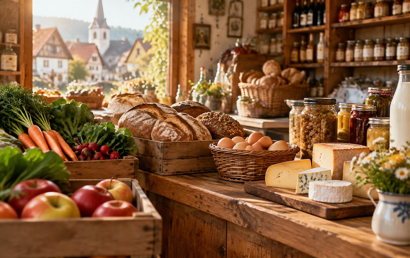 Frische Ware in Baders Lädle
